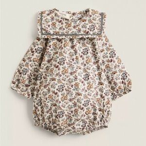 Zara x Liberty London Floral Baby Romper